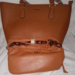 XOXO tote bag + purse